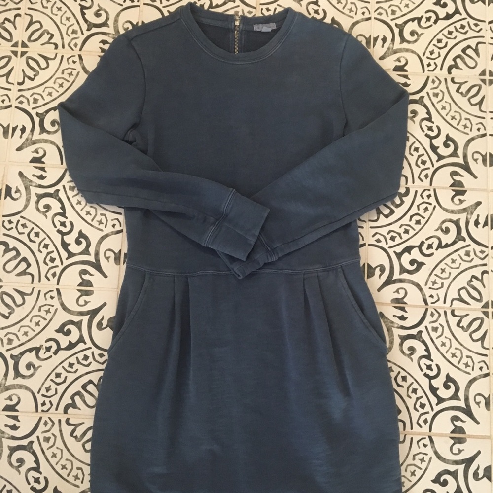 Fall + Winter Dress w/ Pockets + Zipper